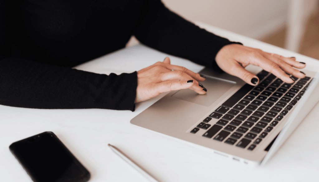 working laptop